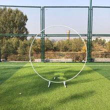 Load image into Gallery viewer, Iron Circle Wedding Arch Props Background Decor Single Arch Shelf Outdoor Lawn Wedding Flower Door Rack Party Decoration Frame

