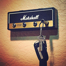Load image into Gallery viewer, Key Storage Marshall Guitar Keychain Holder Jack II Rack 2.0 Electric Key Rack Amp Vintage Amplifier JCM800 Standard Gift
